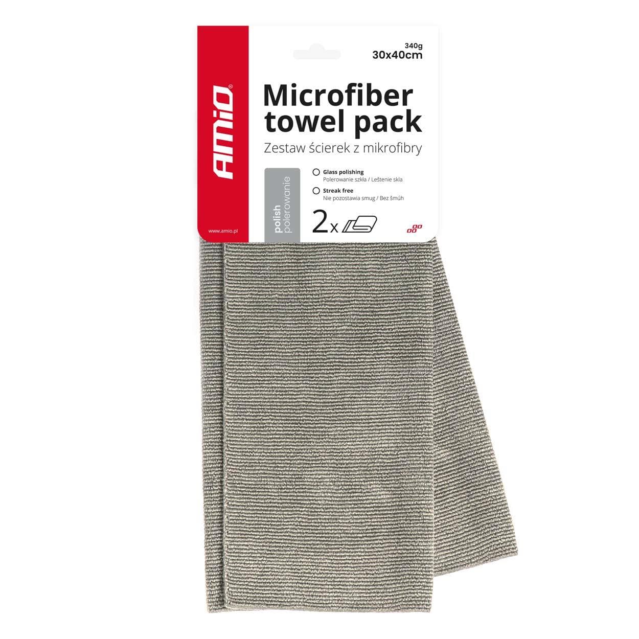 Utierka z mikrovlákna 30x40cm 340g AMIO-03742 1