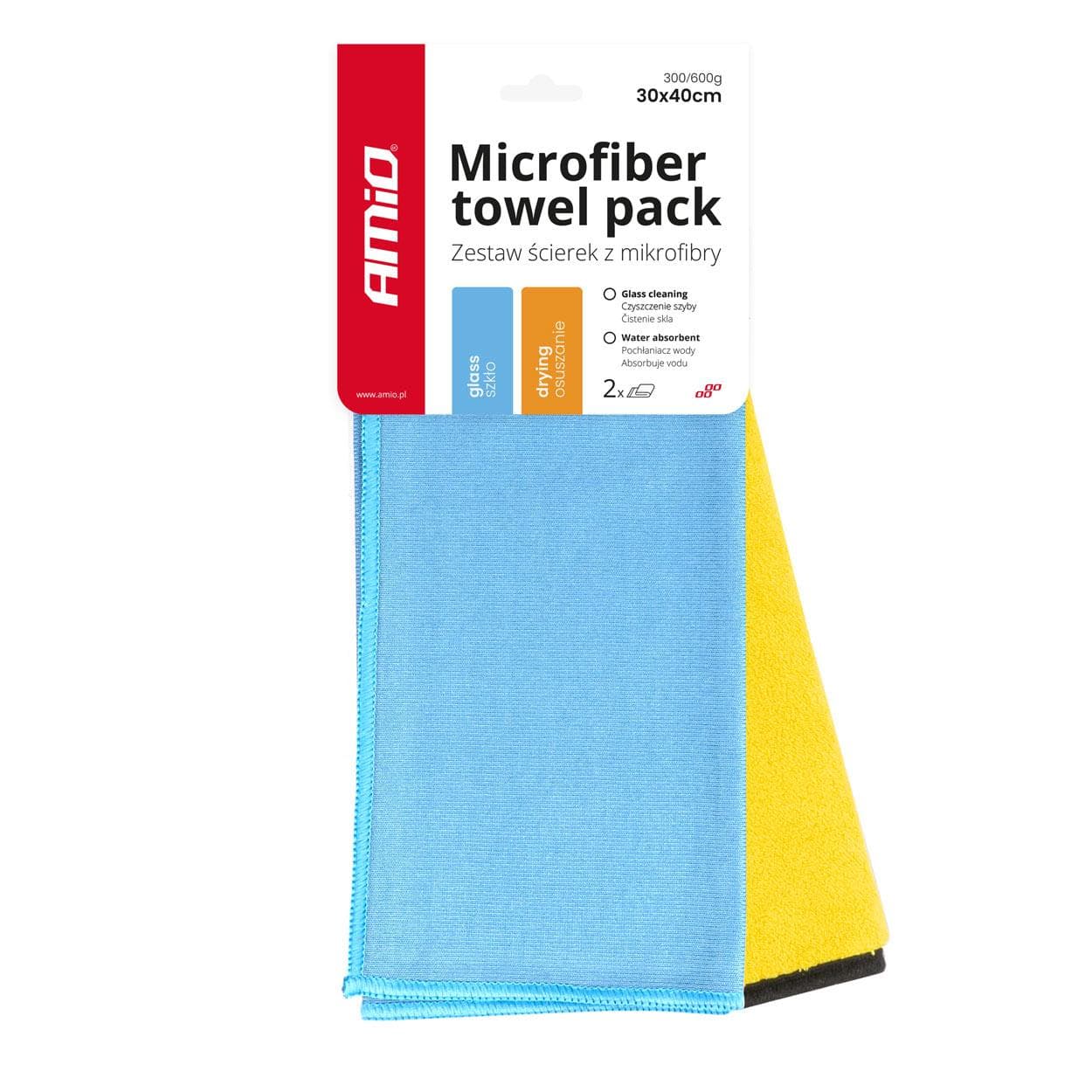 Utierka z mikrovlákna 30x40cm 300/600g AMIO-03749 1