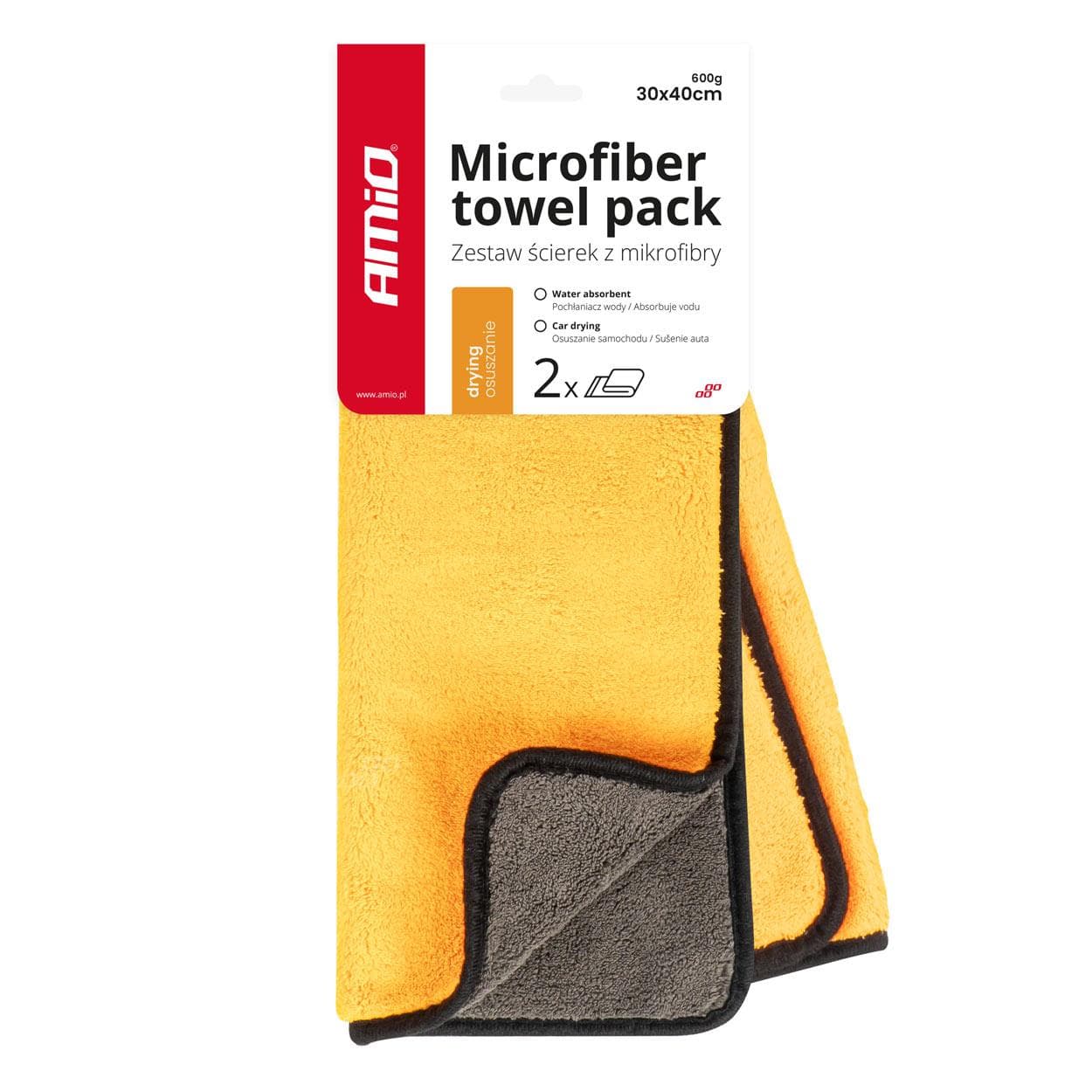 Sada utierok z mikrovlákna 30x40cm 600g AMIO-03752 1