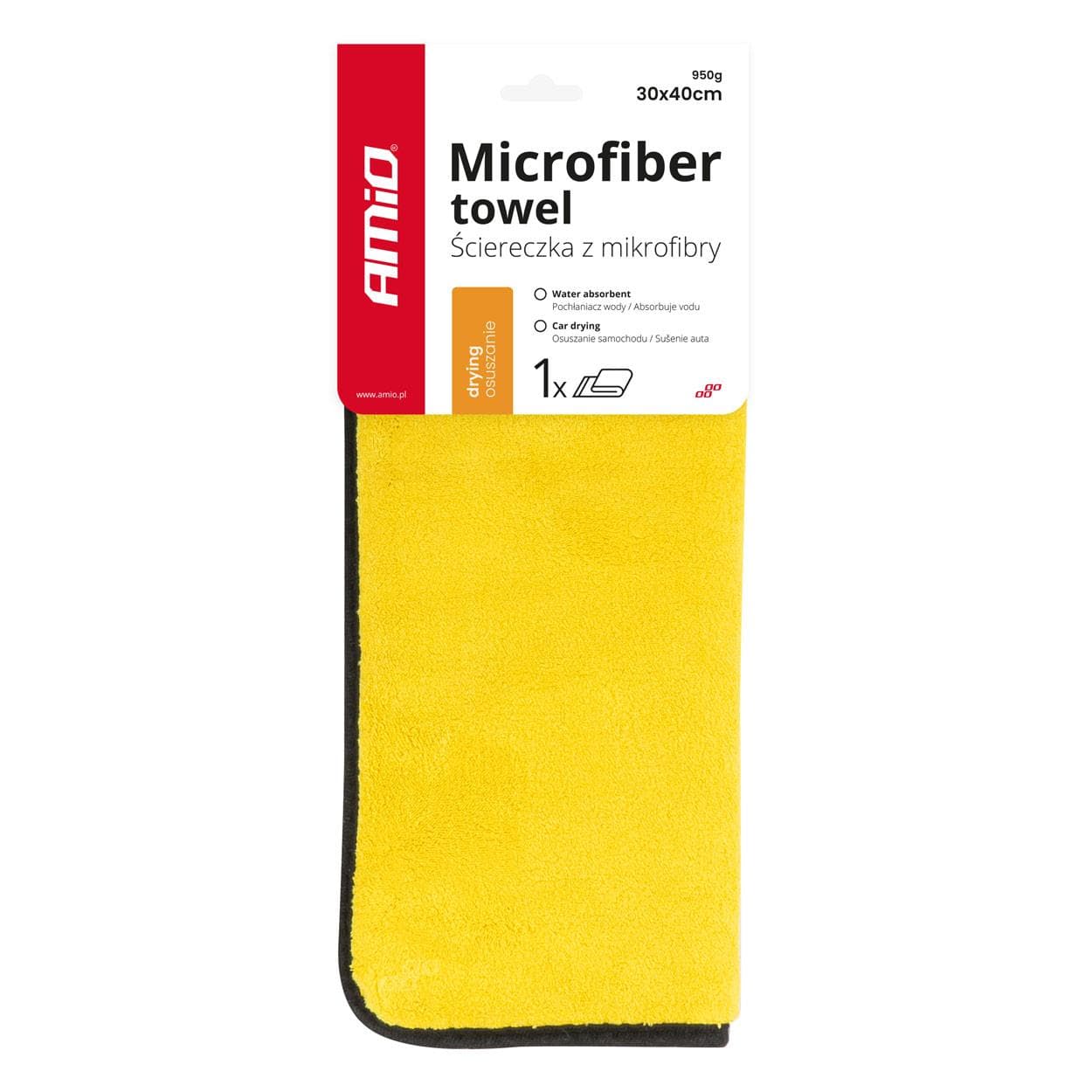 Utierka z mikrovlákna 30x40cm 950g AMIO-03754 1