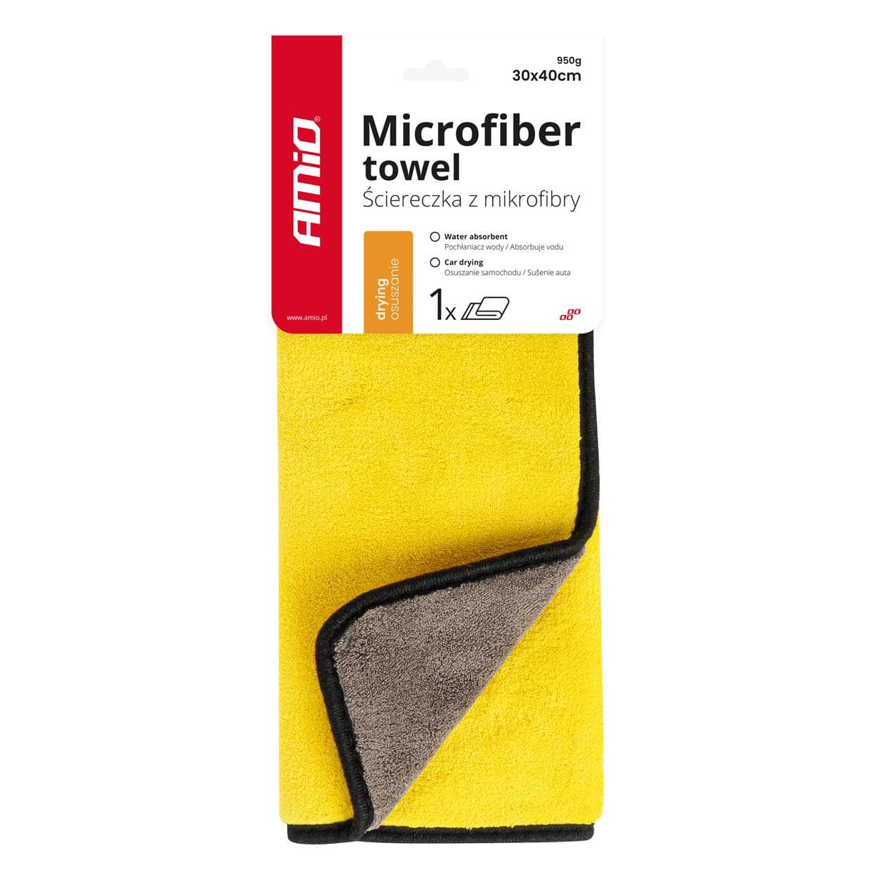 Utierka z mikrovlákna 40x60cm 950g AMIO-03756 1