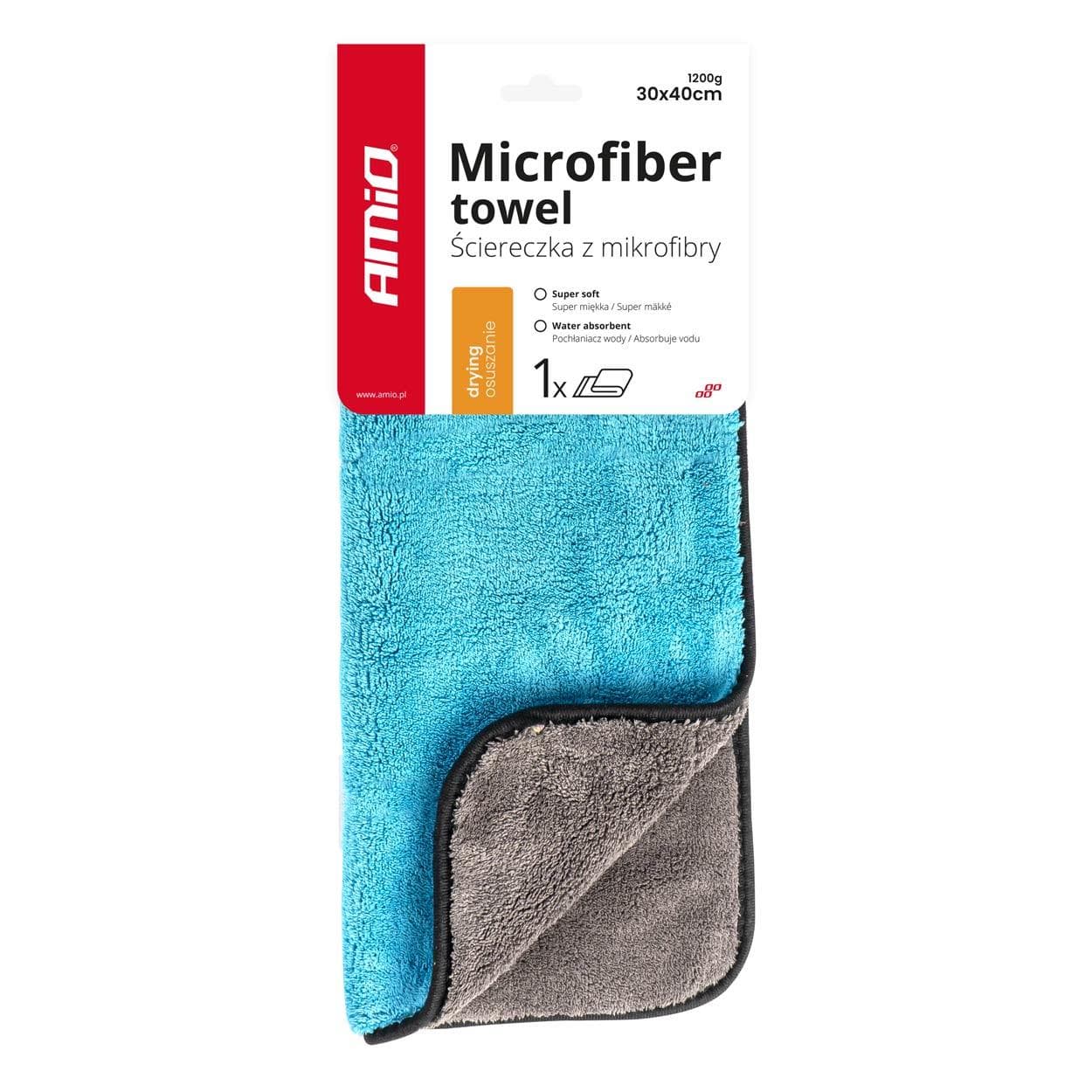 Utierka z mikrovlákna 30x40cm 1200g AMIO-03757 1