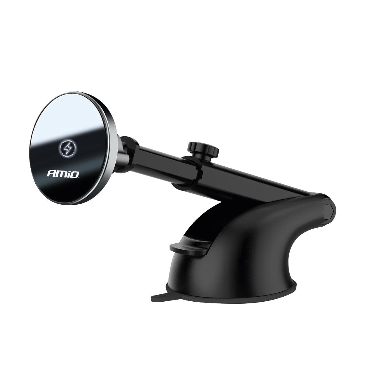 Magnetický držiak telefónu s bezdrôtovým indukčným nabíjaním 15W AMIO-03776 1
