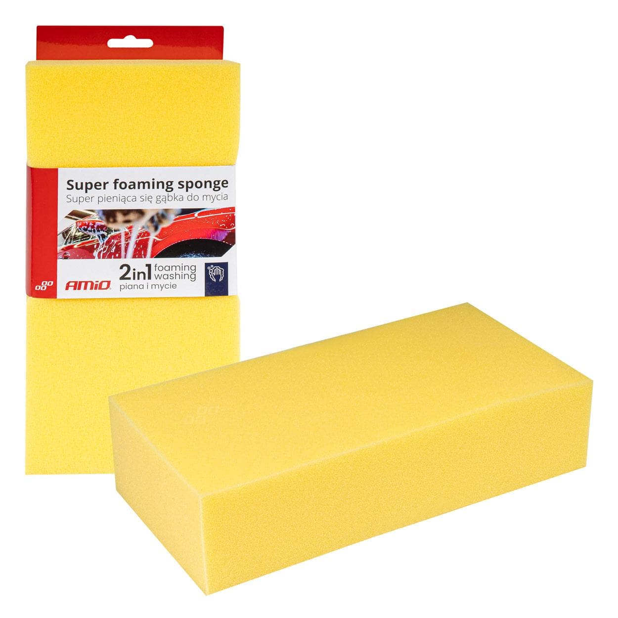 Špongia na umývanie auta AMIO-03842