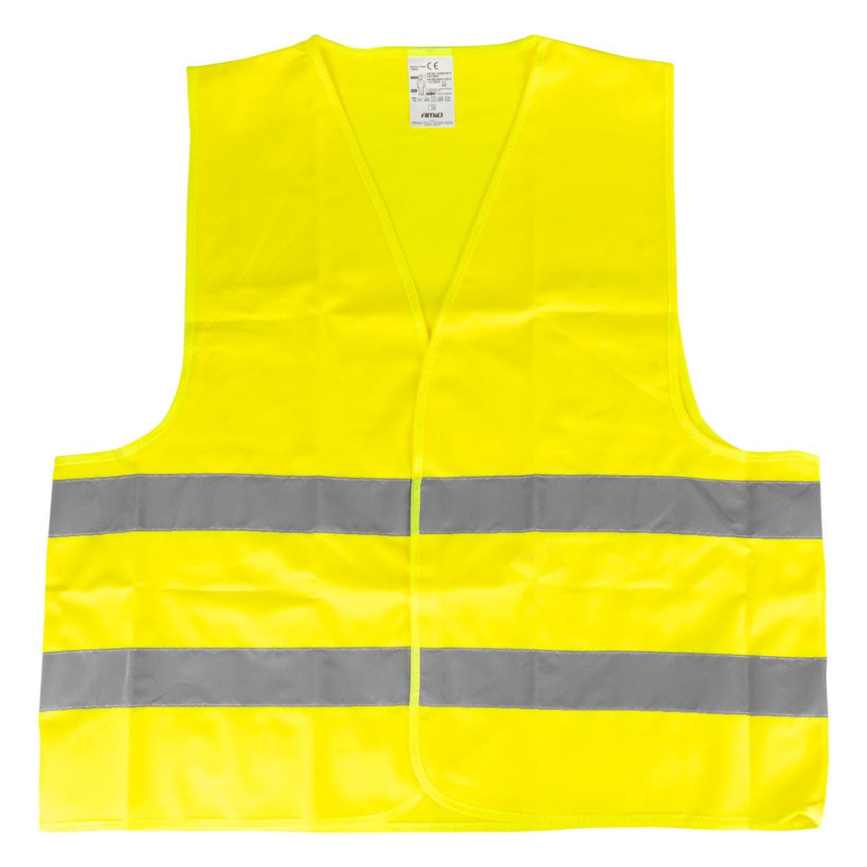 Výstražna vesta XL žltá s certifikátom AMIO-03934 1
