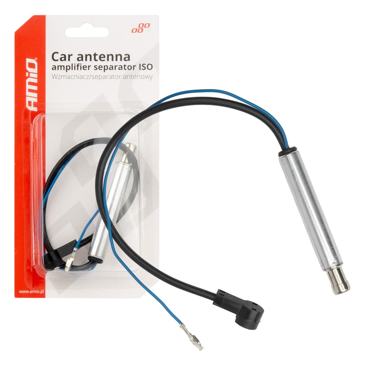 Autoanténny oddeľovač zosilňovača ISO AMiO-04131 1