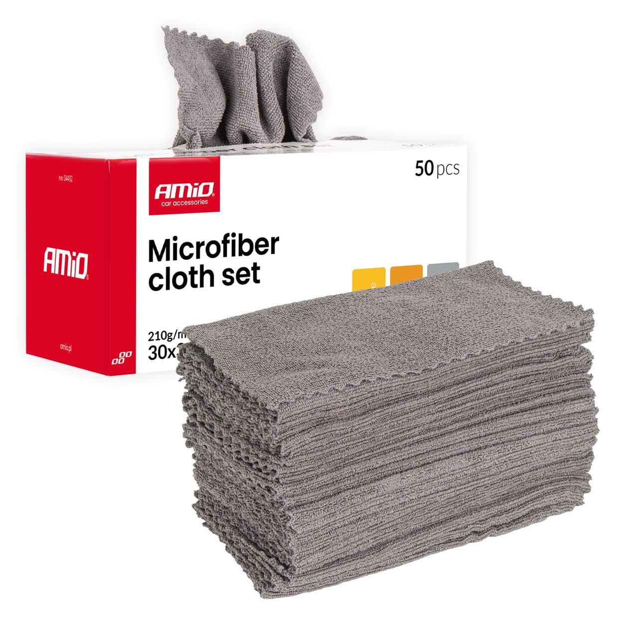 Sada utierok z mikrovlákna 50 kusov 210gsm 30x30cm AMIO-04492 1