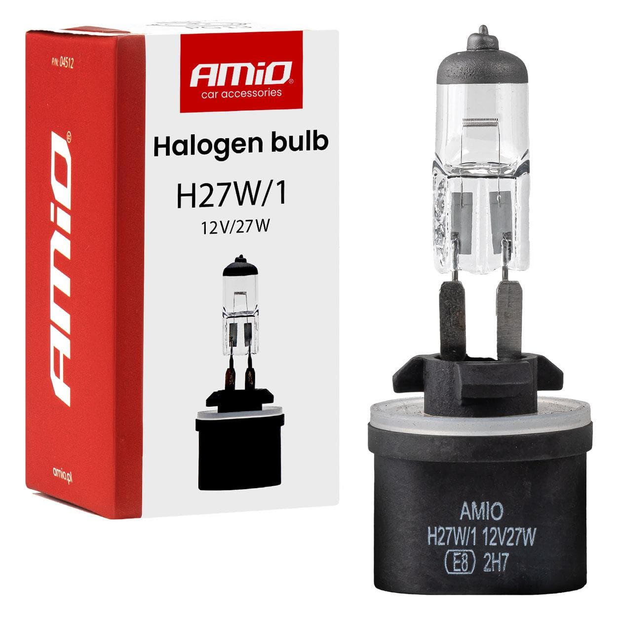 Halogénová žiarovka H27W/1 880 12V 27W PG13 AMiO-04512