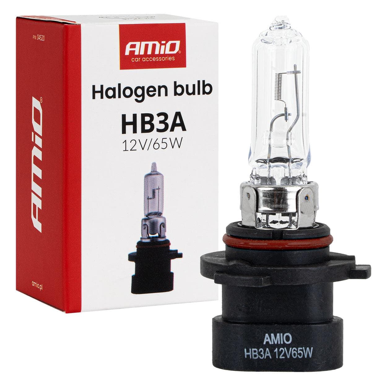 Halogénová žiarovka HB3A 9005XS 12V 65W P20d AMiO-04520 1