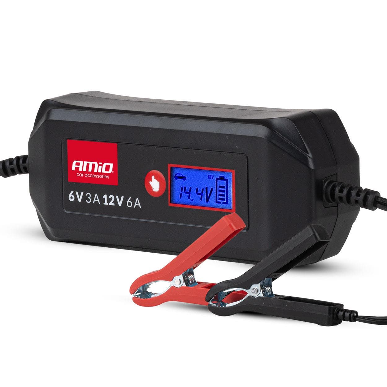 Nabíjačka digitálna STD GEL AGM WET MAX 6A 6/12V AMIO-04524 1
