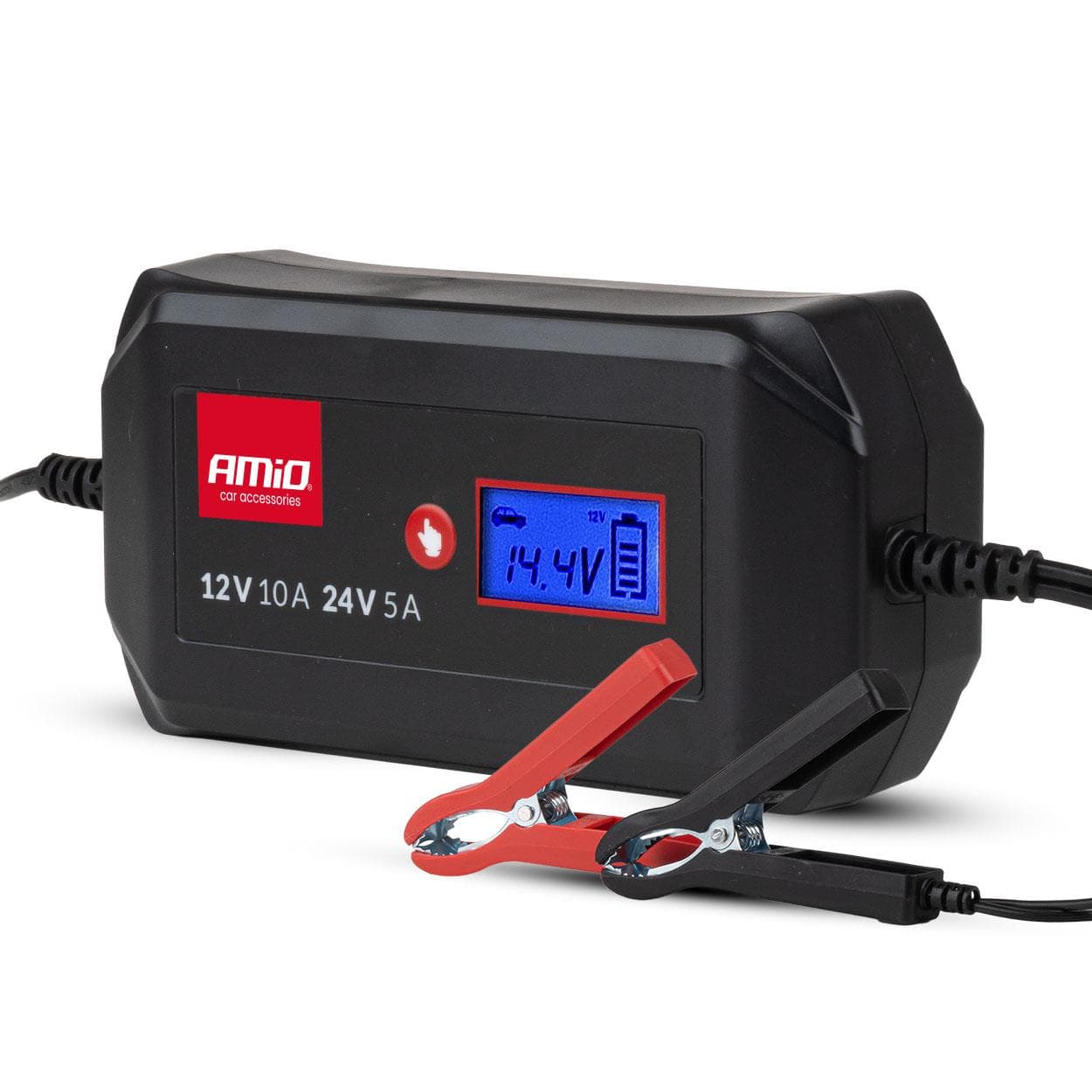 Nabíjačka digitálna STD GEL AGM WET MAX 10A 12/24V AMIO-04525 1