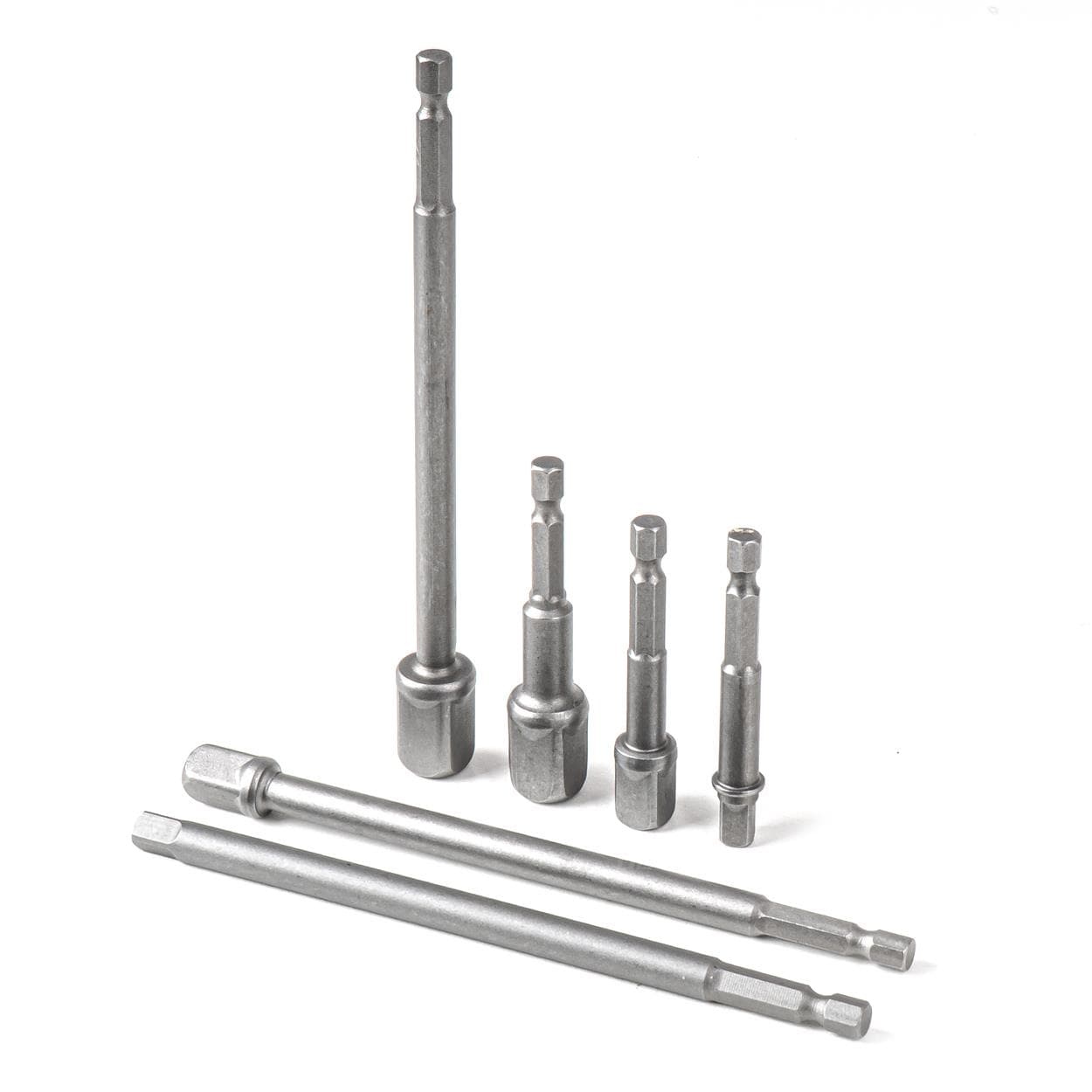 Redukcia na nástrčné kľúče HEX 1/4" 3/8" 1/2" AMIO-04781 1