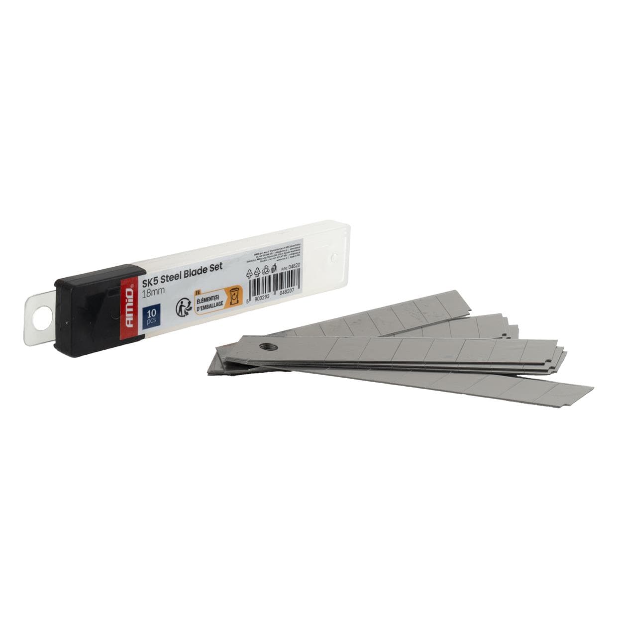 Sada čepelí SK5 100x18x0,5 mm 10 ks 04820 AMiO