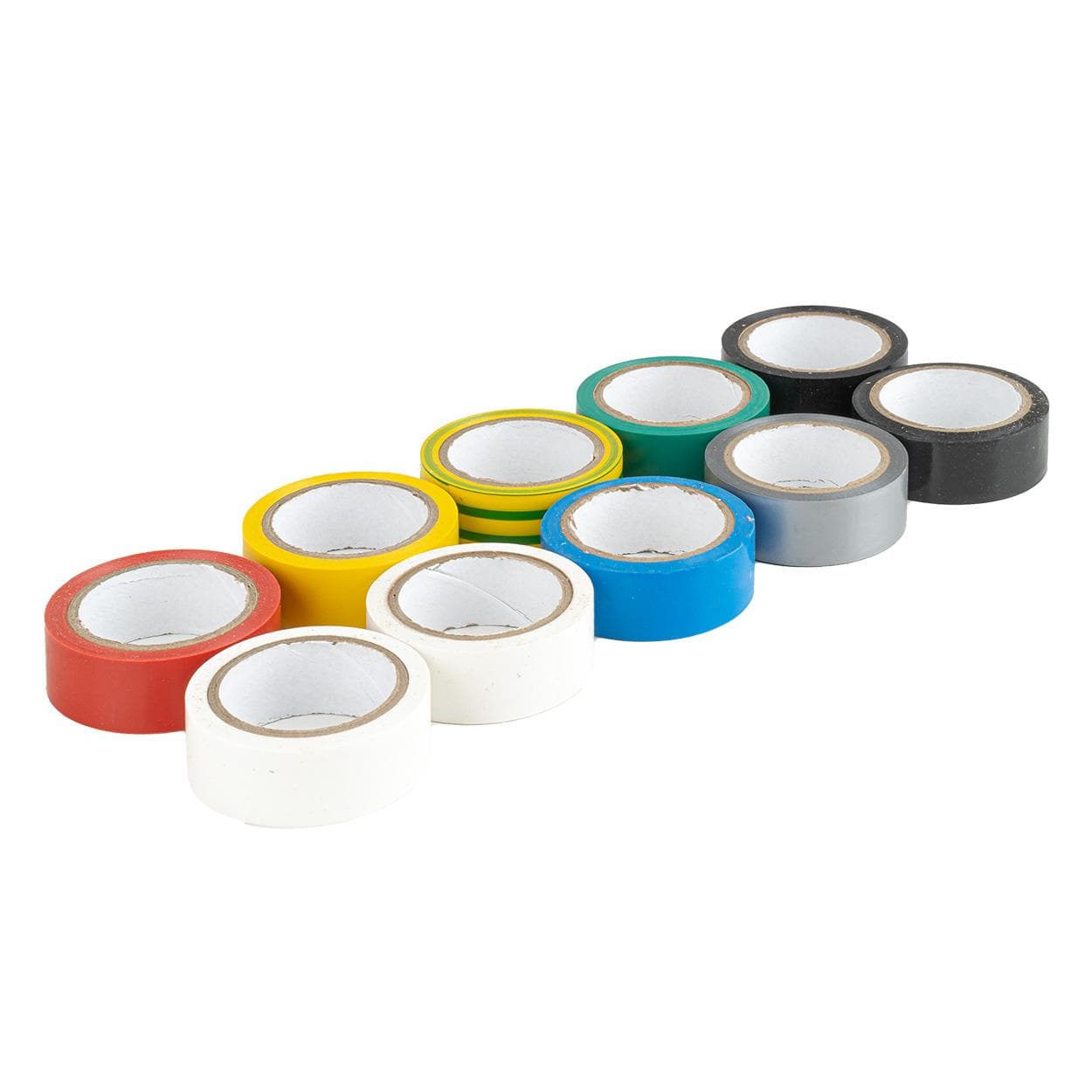 Izolačná páska 10 ks 18 mm x 5,5 m 0,13 mm AMiO-04846 1