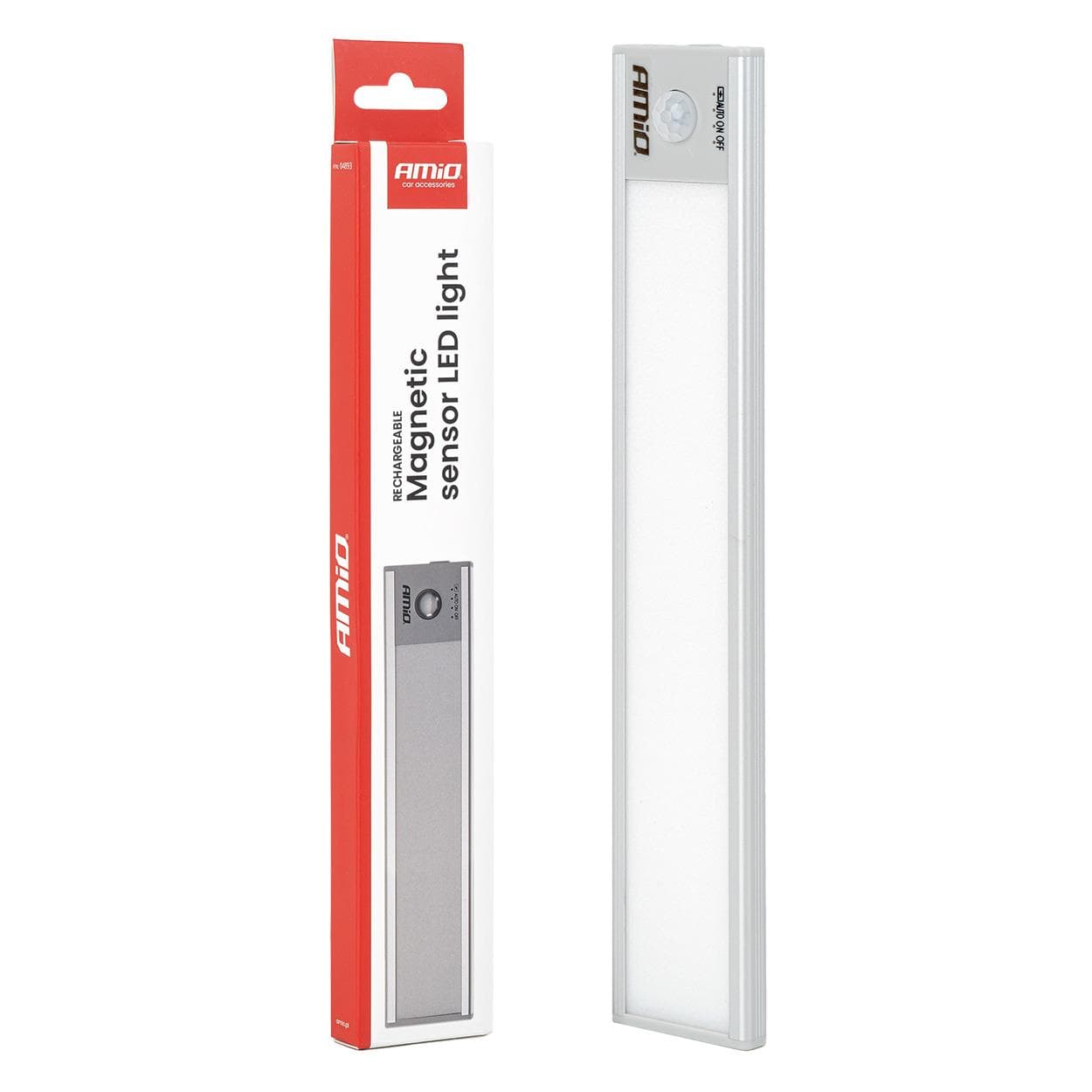 Bezdrôtové LED pracovné svetlo so senzorom pohybu 1,2 W 1000 mAh 04893 AMiO