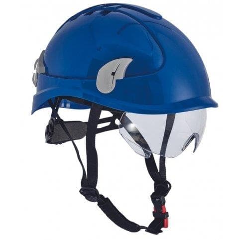 Prilba AlpinWorker s ventiláciou, modrá