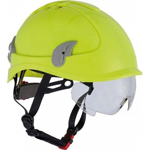 Prilba AlpinWorker s ventiláciou, HI-VIS žltá