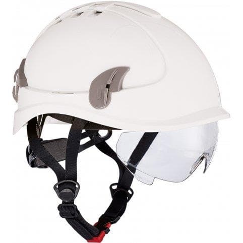 Prilba AlpinWorker s ventiláciou, biela 1