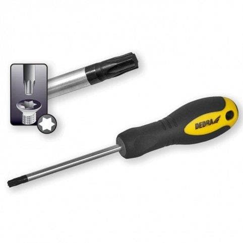 Skrutkovač torx T30x100 mm, hviezdicový, Dedra 1