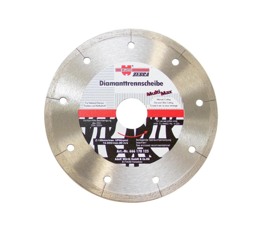 Diamantový rezný kotúč Multi Max 125 mm - 0666170125 1