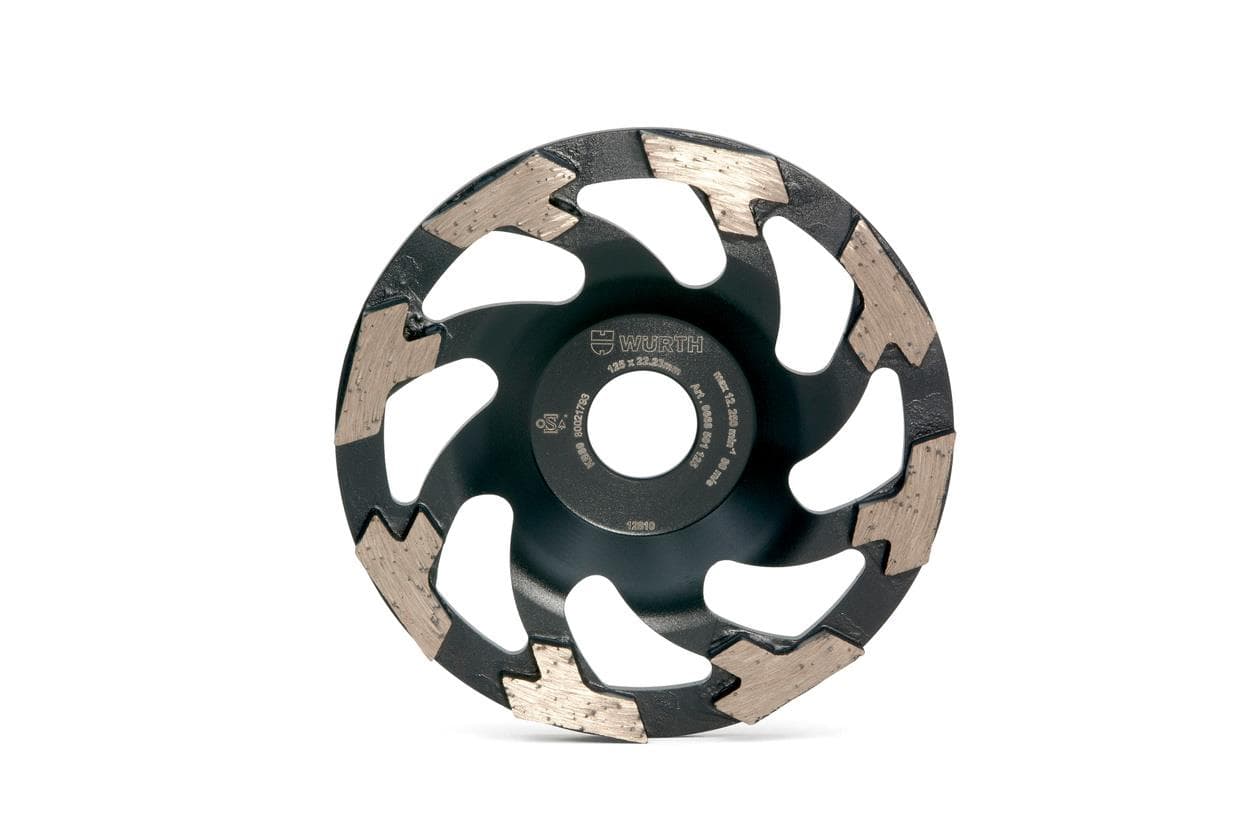 Diamantový miskovitý kotúč na tvrdý materiál UP 2223 D125 mm - 0668501125 1