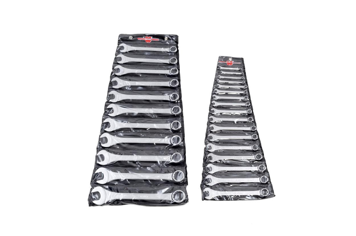 Súprava očko-vidlicových kľúčov krátke POWERDRIV 28ks - 071330142 1
