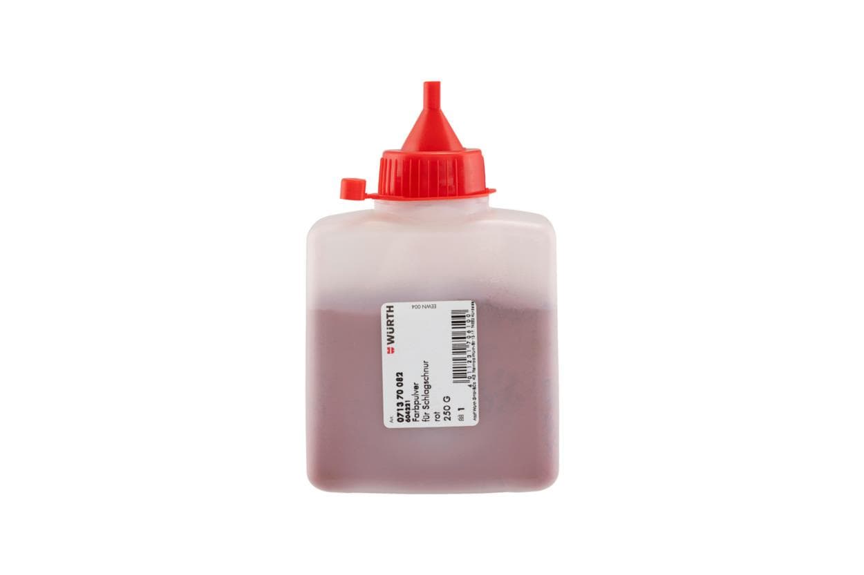 Červená prášková krieda 250 g - 071370 082 1