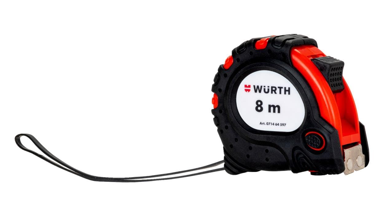 Vreckové meracie pásmo s 3 zarážkami s magnetom - 071464 597