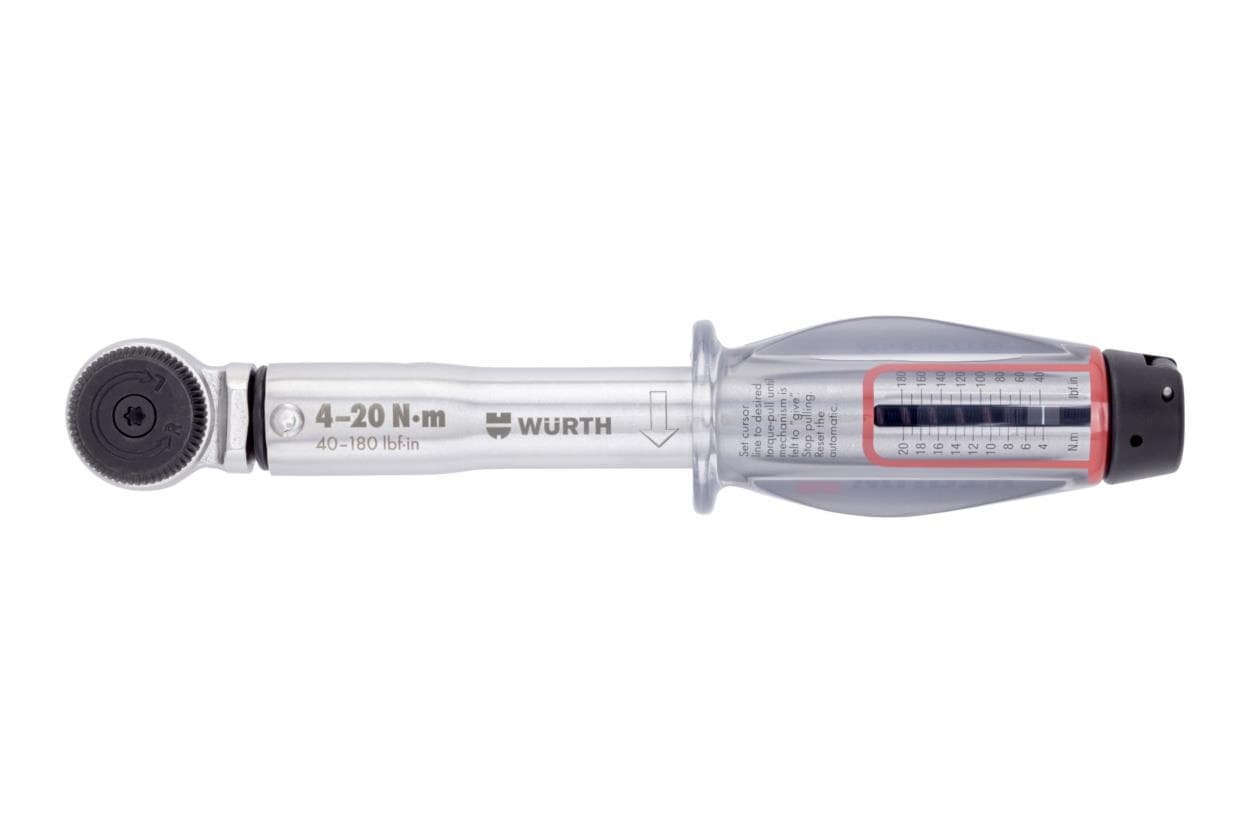 Momentový kľúč s obojstrannou račňou 1/4" 4-20NM - 0714720020 1