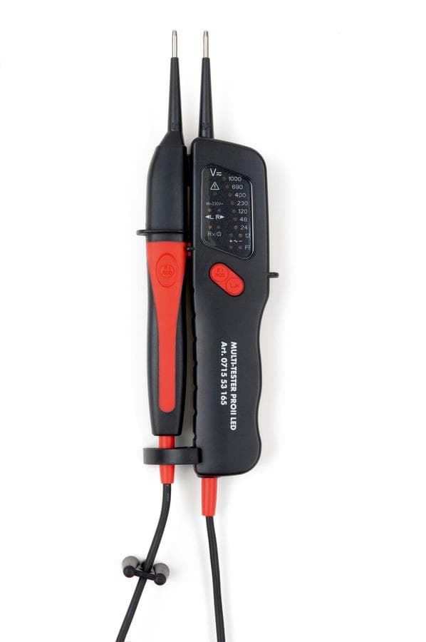 Dvojkolíková skúšačka napätia LED Multi-Tester Pro II 1000V IP65 - 071553 165 1