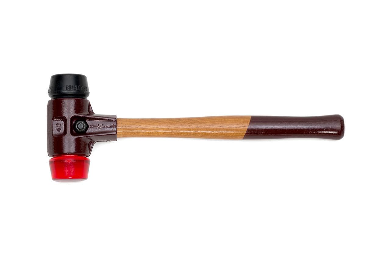 Kladivo s mäkkým čelom Simplex v oceľovom puzdre 40mm - 071572 10