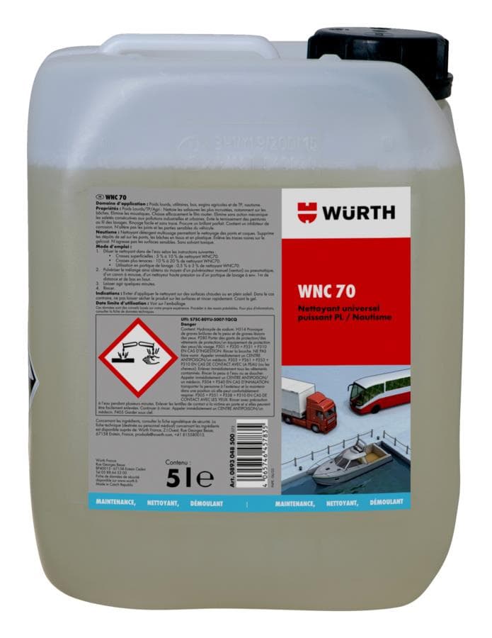 Čistič karosérie WNC 70 5L - 0893048500