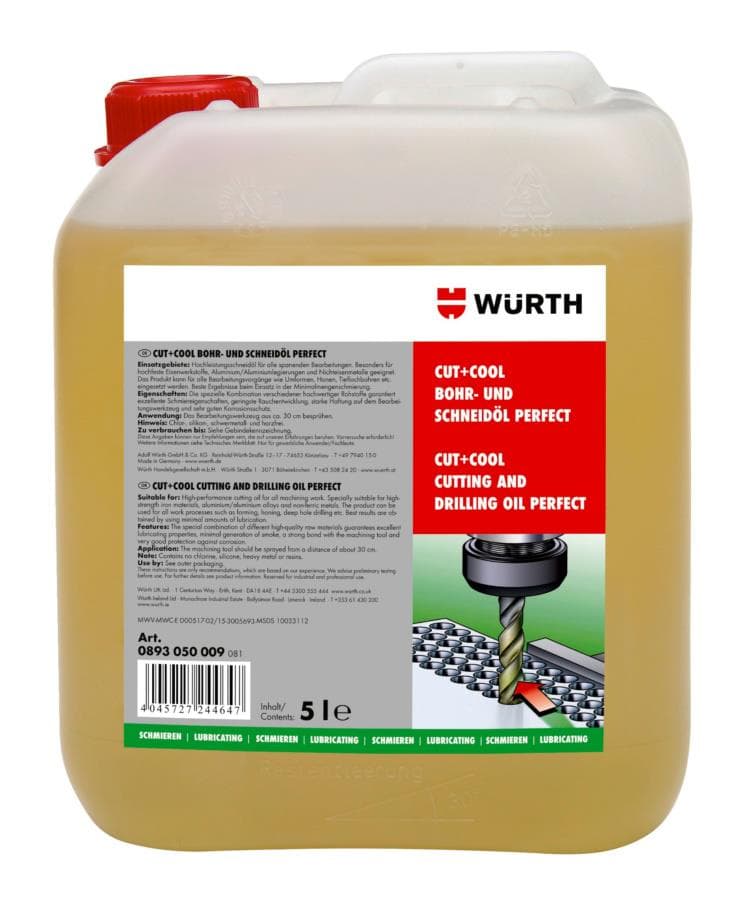 Vŕtací a rezací olej CUT+COOL Perfect 5L - 0893050009 1