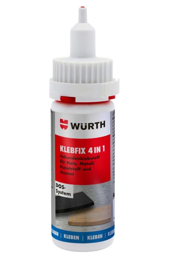 Sekundové lepidlo Klebfix 4-v-1 50g - 0893423 1