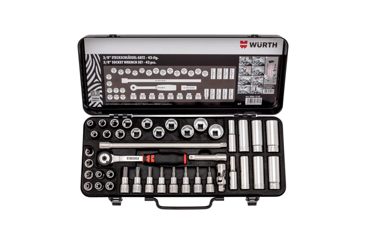 Sada 3/8" nástrčných kľúčov 42ks - 096512 42 1