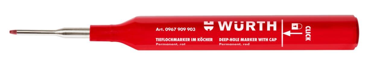 Atramentový značkovač pre navŕtané otvory v puzdre - 0967909903