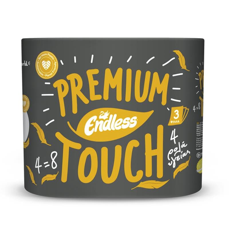 Endless Premium Touch, Toaletný papier 3 vrstvový, 34m/rolka, 4ks v balení 1