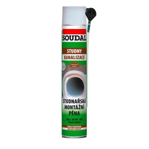 Studniarska montážna pena, 750 ml, Soudal
