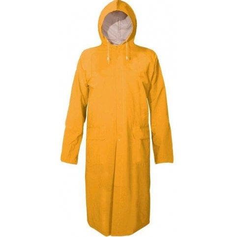 Nepremokavý plášť DEREK, žltý XXL
