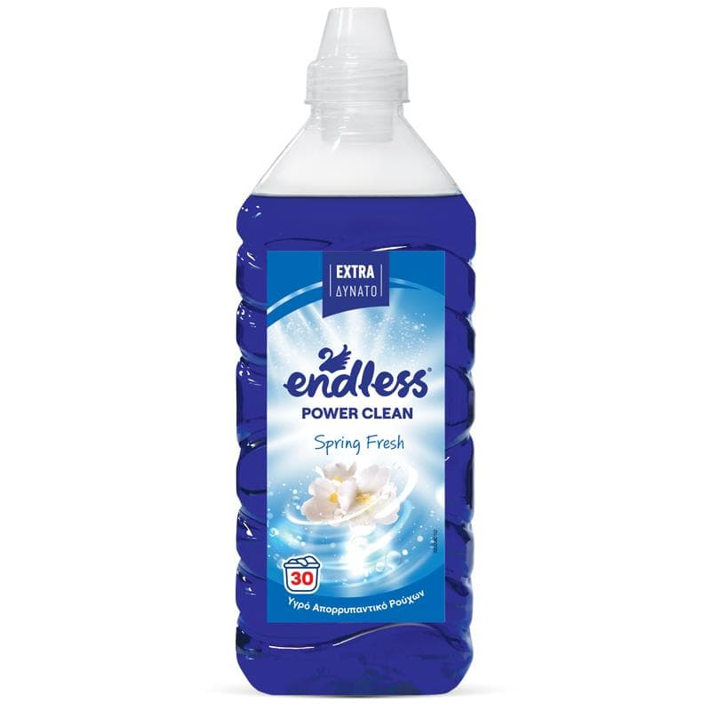 Endless Power Clean, Tekutý prací prostriedok, Spring Fresh 1850 ml