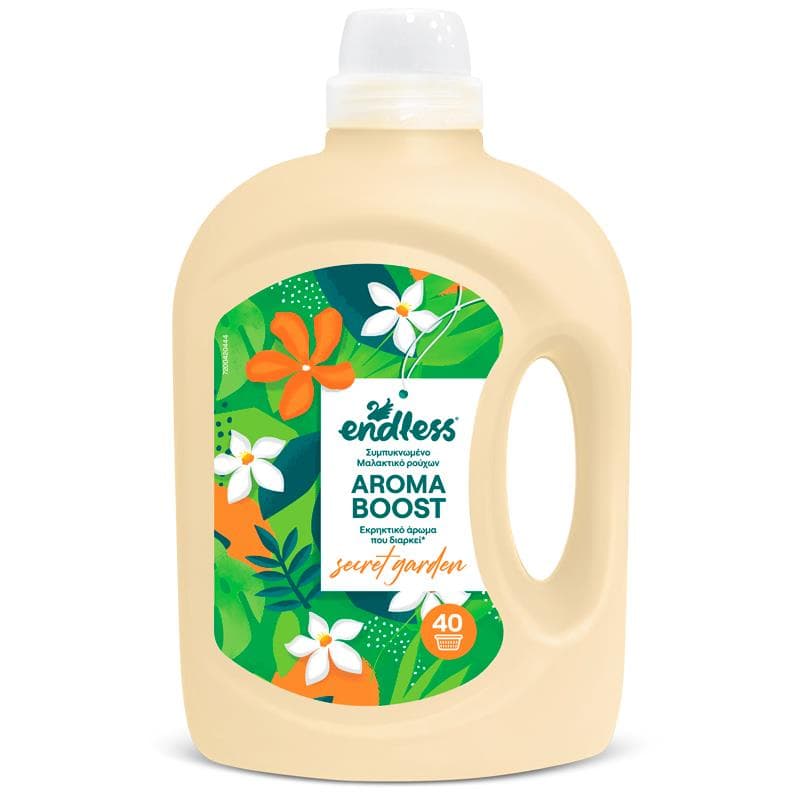 Endless Aroma Boost, Koncentrovaná aviváž, zmäkčovadlo, Secret Garden 2l 1
