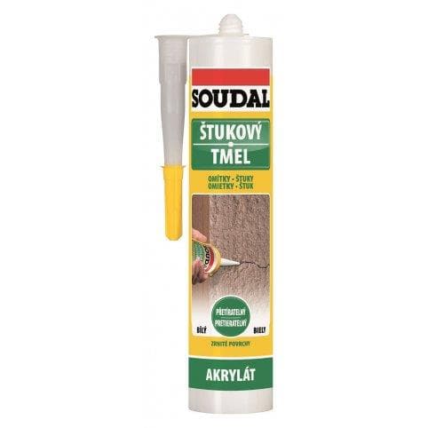 Štukový tmel 280ml, Soudal 1