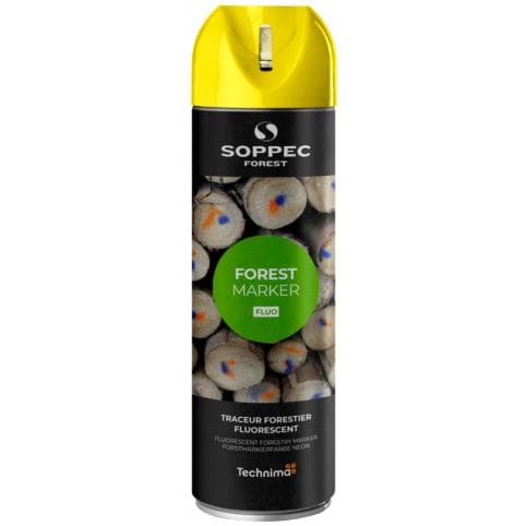 Značkovací sprej SOPPEC Forest Marker Fluo, žltý, 500ml 1