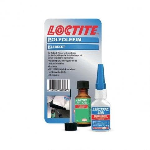 LOCTITE 406+770 dvojdielna sada na polyolefiny 20g+10g 1