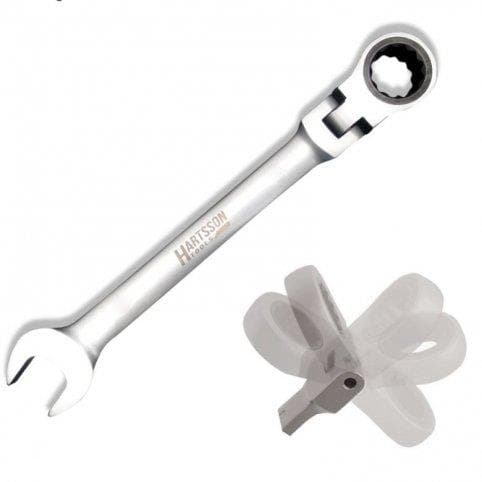 Kľúč CrV 13mm,flexi kombinovaný, Dedra