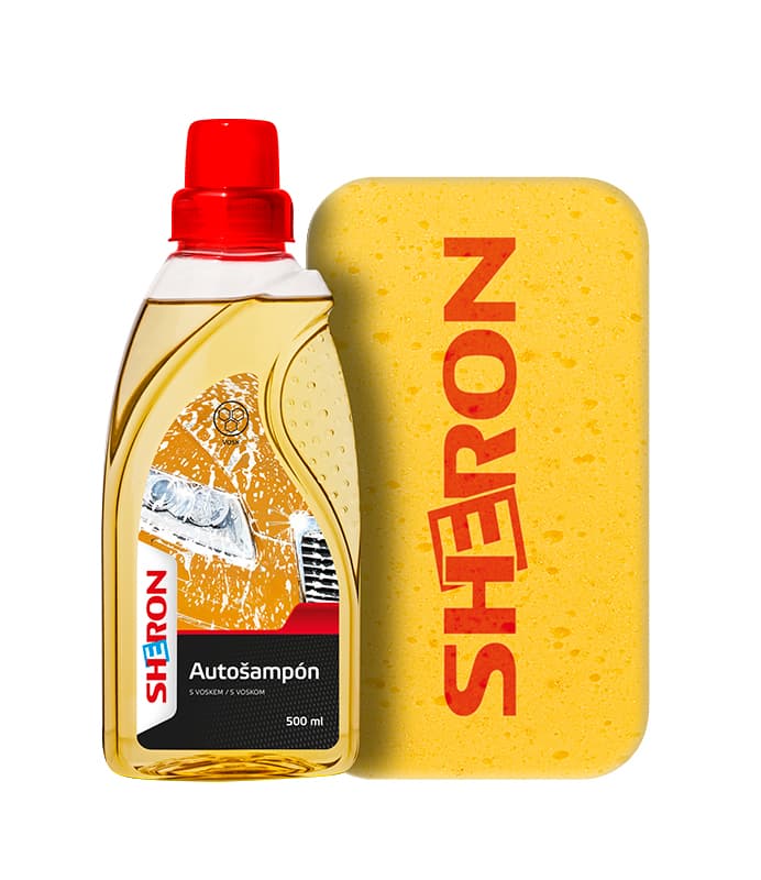 Autošampón s voskom 500 ml + špongia 1