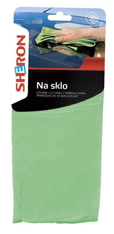 Utierka z mikrovlákna na sklo 1