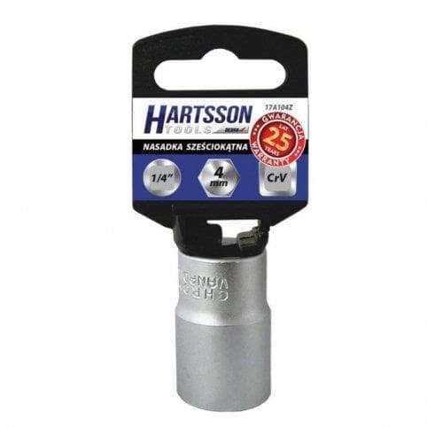 Nadstavec 6-hran 1/4", CrV, 6mm, Dedra 1