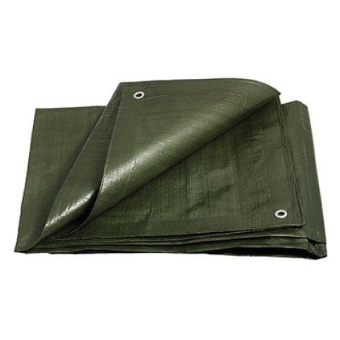 Plachta PE 4 x 6 m zelená Profi 200 g/m2