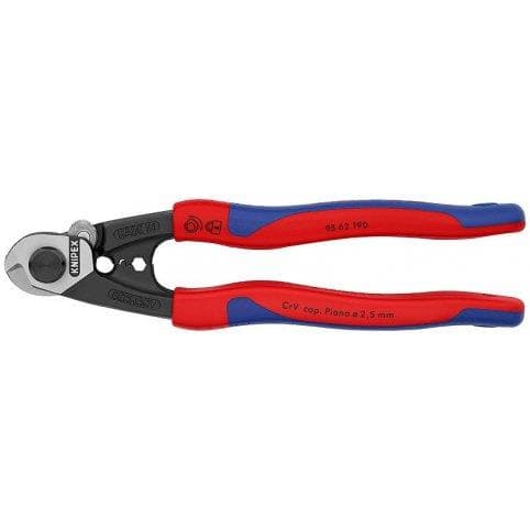 Kliešte na oceľové laná a drôty Knipex